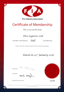 FIA Membership Certificate